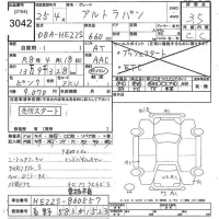 Suzuki ALTO LAPIN лот № 3042 оценка 3.5  с аукциона в Японии 10