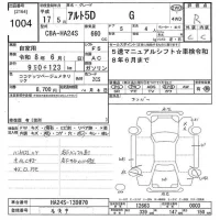 Suzuki ALTO лот № 1004 оценка R  с аукциона в Японии 10