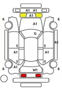 Toyota CAMRY лот № 11038 оценка 4  с аукциона в Японии 11
