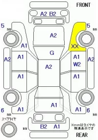 Honda STEP WAGON лот № 10068 оценка 3.5  с аукциона в Японии 11