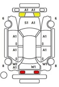 Toyota COROLLA AXIO лот № 11048 оценка 4  с аукциона в Японии 11