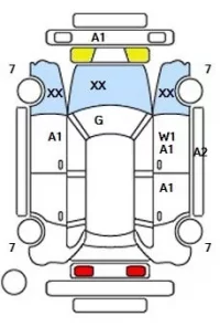 Subaru STELLA лот № 11063 оценка R  с аукциона в Японии 11
