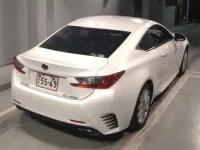 Lexus RC лот № 124 оценка 3.5  с аукциона в Японии 4