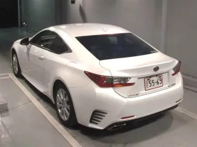 Lexus RC  с аукциона в Японии