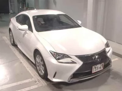 Lexus RC  с аукциона в Японии