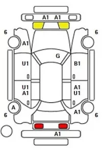 Subaru LEGACY B4 лот № 25012 оценка 4  с аукциона в Японии 11