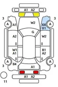 Mercedes-Benz S CLASS лот № 32022 оценка 3.5  с аукциона в Японии 11