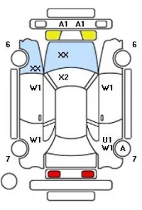 Audi A1 лот № 33503 оценка 4  с аукциона в Японии 11