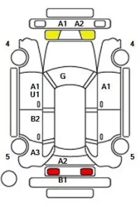 Audi Q3 лот № 33508 оценка 4  с аукциона в Японии 11
