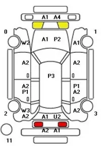 Nissan CUBE лот № 25035 оценка 3.5  с аукциона в Японии 11
