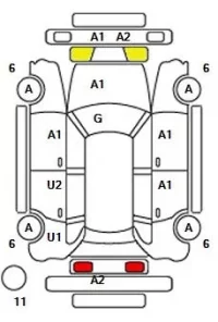 Volkswagen GOLF лот № 33513 оценка 4  с аукциона в Японии 11