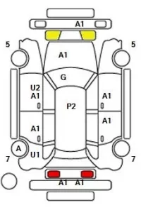 Mercedes-Benz GLA CLASS лот № 34503 оценка 4  с аукциона в Японии 11