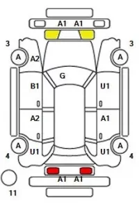 Peugeot 2008 лот № 34508 оценка 4  с аукциона в Японии 11