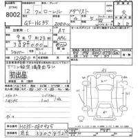 Nissan LAUREL лот № 8002 оценка R  с аукциона в Японии 9