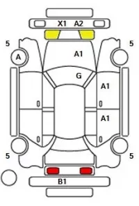 Lexus LS лот № 14034 оценка 4.5  с аукциона в Японии 3