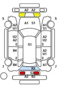 Nissan SERENA лот № 34525 оценка 3  с аукциона в Японии 11