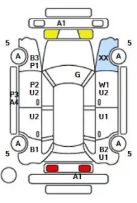BMW 4-Series лот № 34550 оценка 3.5  с аукциона в Японии 11