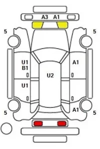 Audi A4 лот № 36006 оценка 3.5  с аукциона в Японии 11