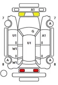 Audi A3 лот № 36008 оценка 4  с аукциона в Японии 11