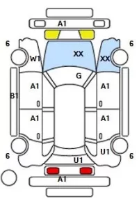 Suzuki WAGON R лот № 25126 оценка R  с аукциона в Японии 9