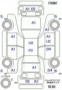 Nissan TEANA лот № 28080 оценка 3.5  с аукциона в Японии 8