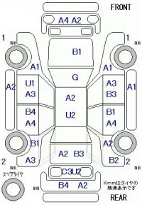 Honda N BOX лот № 28081 оценка R  с аукциона в Японии 8