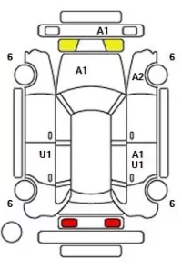 Audi Q3 лот № 36012 оценка 4.5  с аукциона в Японии 11
