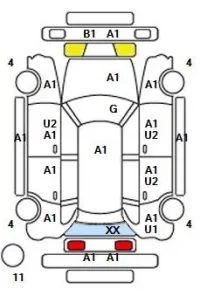 Mitsubishi PAJERO лот № 25179 оценка 3.5  с аукциона в Японии 11