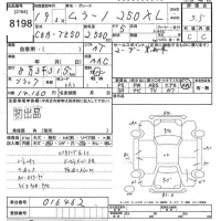 Nissan MURANO лот № 8198 оценка 3.5  с аукциона в Японии 10