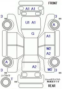 Honda INSPIRE лот № 10327 оценка 4  с аукциона в Японии 11