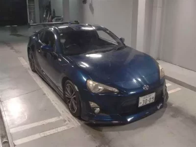 Toyota 86  с аукциона в Японии