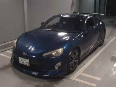 Toyota 86  с аукциона в Японии
