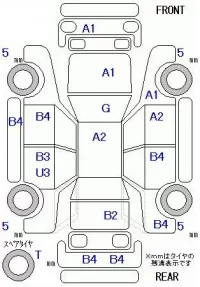 Honda MOBILIO лот № 10356 оценка 3  с аукциона в Японии 11