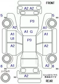 Honda CROSSROAD лот № 20308 оценка 3.5  с аукциона в Японии 11