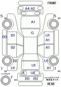 Toyota WISH лот № 29047 оценка 3.5  с аукциона в Японии 5