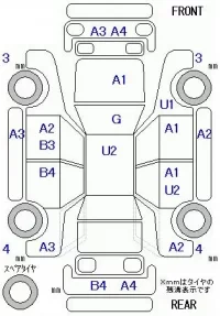 Honda STEP WAGON лот № 29064 оценка 3  с аукциона в Японии 5