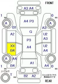 Honda AIRWAVE лот № 19054 оценка 3  с аукциона в Японии 5