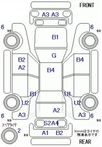Honda ACTY TRUCK лот № 29133 оценка 3  с аукциона в Японии 11