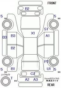 Nissan CUBECUBIC лот № 19060 оценка 3  с аукциона в Японии 5
