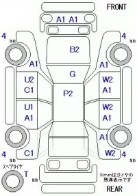 Honda LIFE DUNK лот № 19086 оценка 3.5  с аукциона в Японии 5