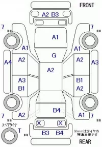 Honda STEP WAGON лот № 19097 оценка 3  с аукциона в Японии 5