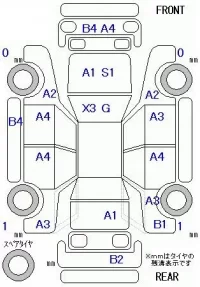 Honda STEP WAGON лот № 19108 оценка 3  с аукциона в Японии 5