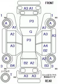 Honda VAMOS лот № 19172 оценка 3  с аукциона в Японии 5
