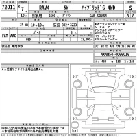 Toyota RAV4 лот № 72011 оценка S  с аукциона в Японии 2
