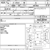 Toyota PASSO SETTE лот № 4125 оценка 3  с аукциона в Японии 2