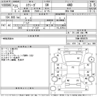 Subaru EXIGA лот № 10096 оценка 3.5  с аукциона в Японии 11