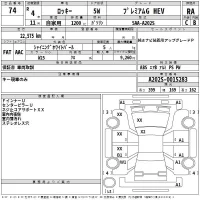 Daihatsu ROCKY лот № 74 оценка RA  с аукциона в Японии 2