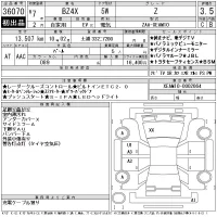 Toyota BZ4X лот № 36070 оценка 3.5  с аукциона в Японии 11