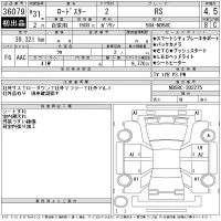 Mazda ROADSTER лот № 36079 оценка 4.5  с аукциона в Японии 11