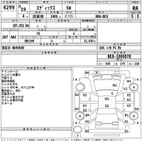 Honda EDIX лот № 4299 оценка RA  с аукциона в Японии 2